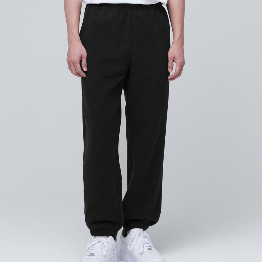 Polar Fleece Sweat Pants [Black]