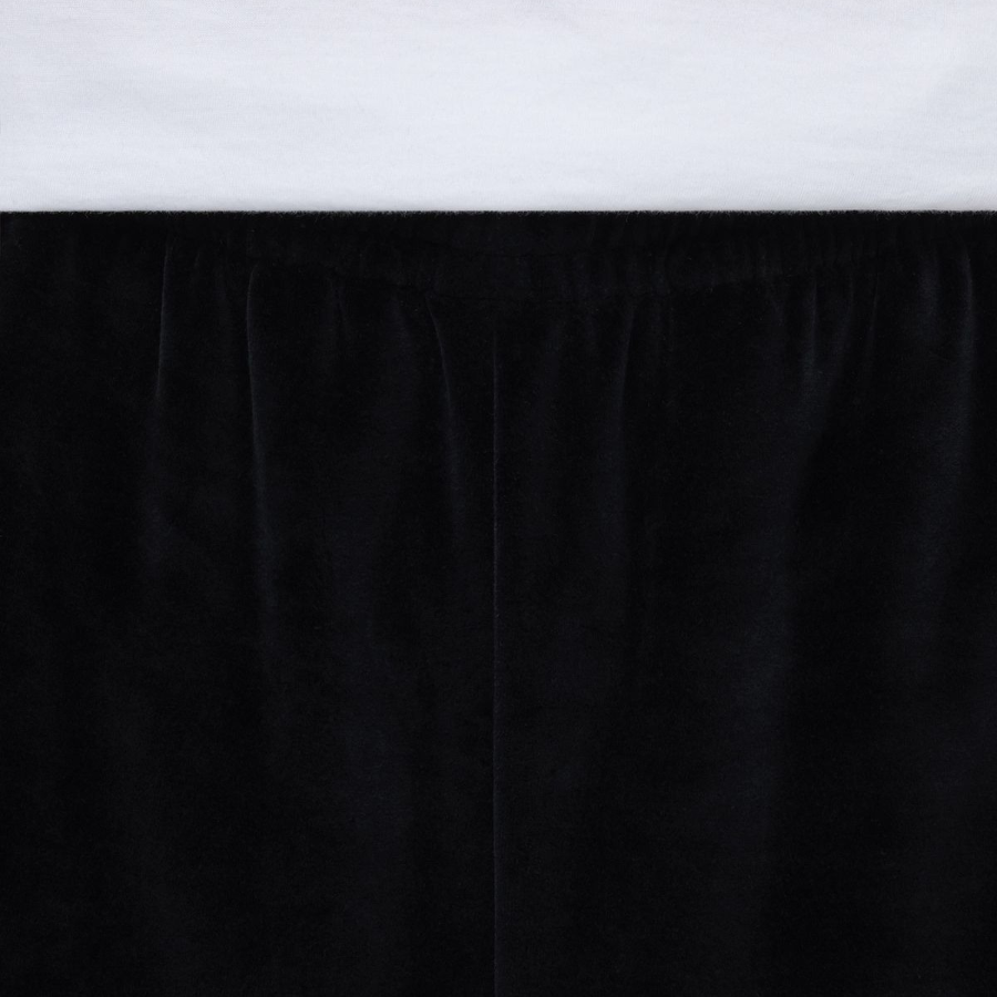 Velour Track Pants [Black]