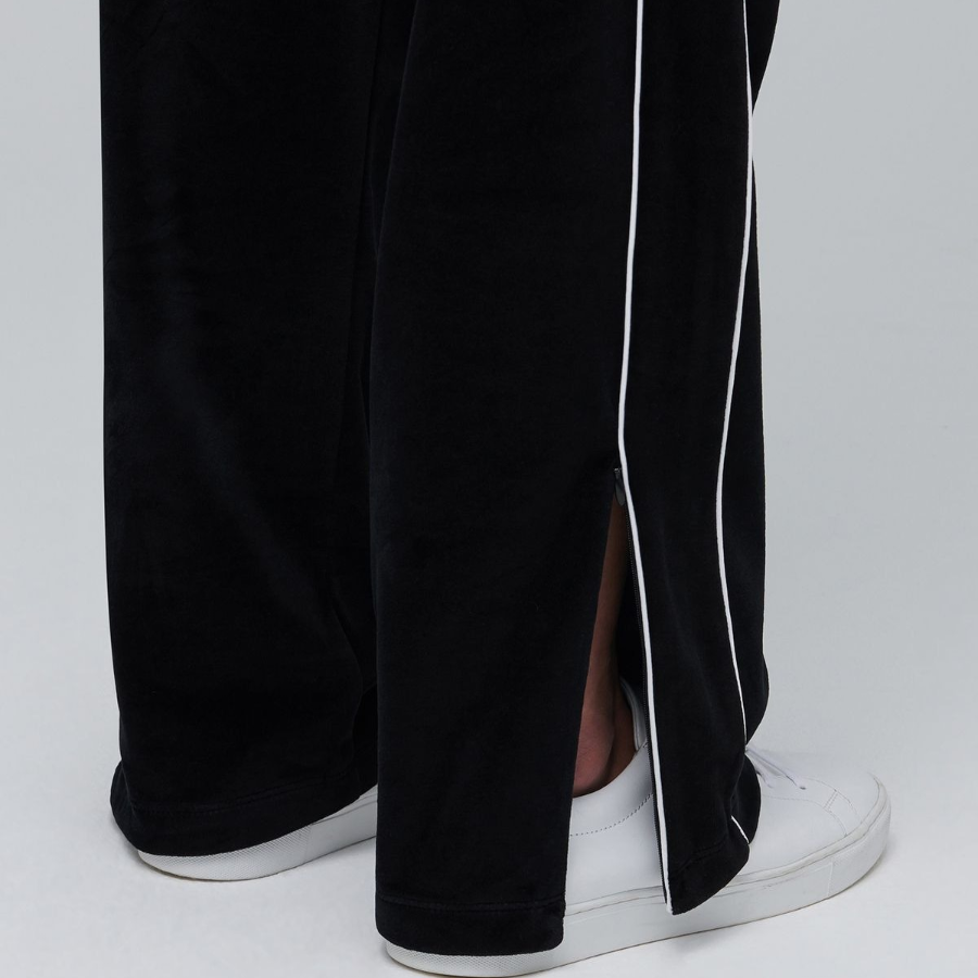 Velour Track Pants [Black]