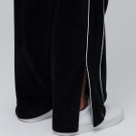 Velour Track Pants [Black]