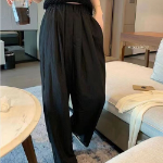 Женские летние плиссированные джоггеры с эластичным поясом