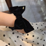 Женский резинка бархатным бантом Colline — утончённая классика для стильных образов