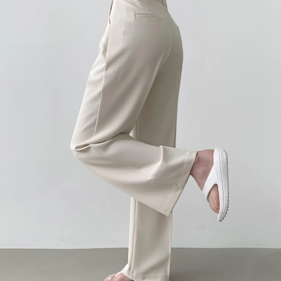 Женские широкие слэксы с защипами Clip Two