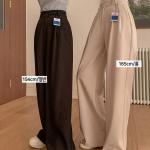 S-Белый-Короткая-Классические брюки