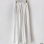 Женские слэксы с треугольной застёжкой и защипами