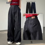 S-DARK BLUE-Короткая-Джинсы