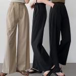 Женские вафельные широкие слэксы Ready's