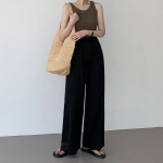 Женские вафельные широкие слэксы Ready's