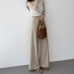 Женские вафельные широкие слэксы Ready's