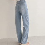 Летние wide-fit джинсы из тенсела с эффектом «шелковистости»