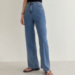 Летние wide-fit джинсы из тенсела с эффектом «шелковистости»