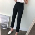 Узкие прямые брюки