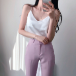 Узкие прямые брюки