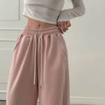 Лёгкие спортивные брюки с кружевной вставкой Wide Line Training Long Pants