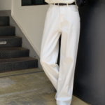 Полуширокие хлопковые брюки Another Semi Wide Cotton Pants