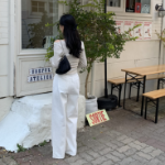 Полуширокие хлопковые брюки Another Semi Wide Cotton Pants