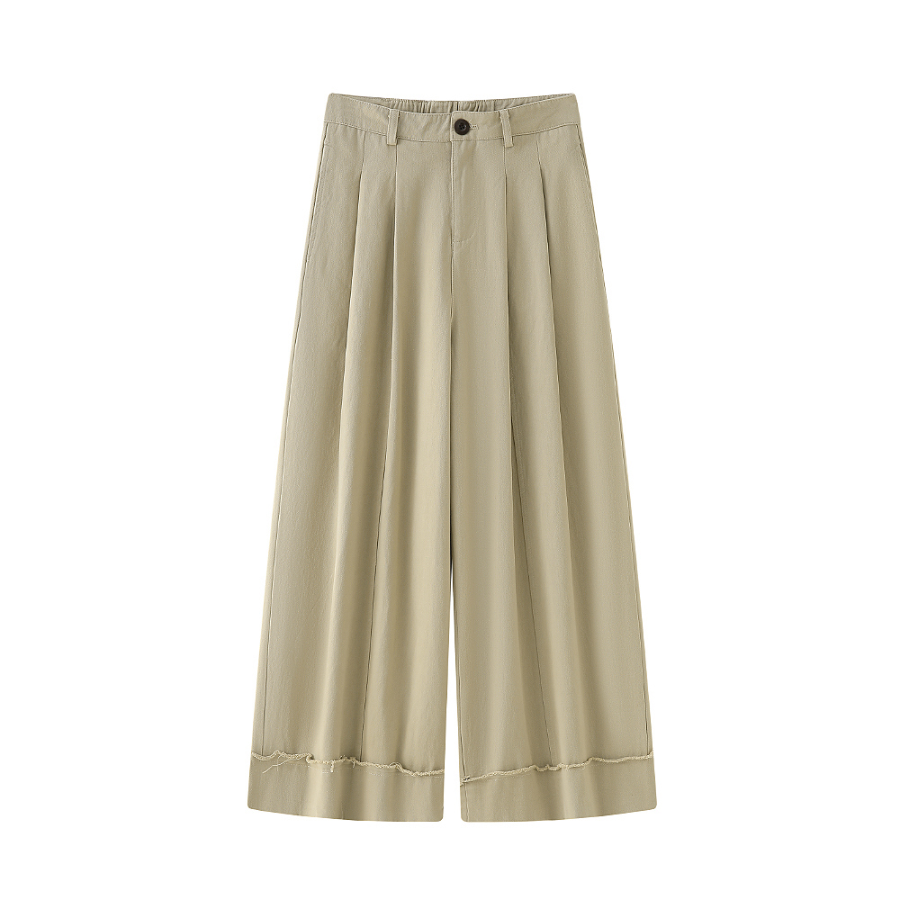 Широкие брюки с защипами Comma Wide Pintuck Pants