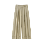 Широкие брюки с защипами Comma Wide Pintuck Pants