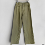 Длинные широкие хлопковые брюки Long Wide Cotton Pants