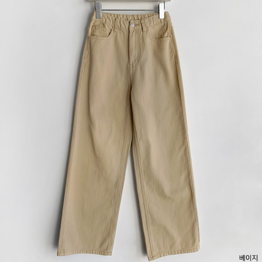 Длинные широкие хлопковые брюки Long Wide Cotton Pants