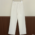 Длинные широкие хлопковые брюки Long Wide Cotton Pants
