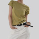 Свободный размер-Горчичный-Футболки