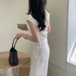 Длинные прямые широкие брюки из льна и хлопка Forum Long Wide Straight Linen Cotton Pants