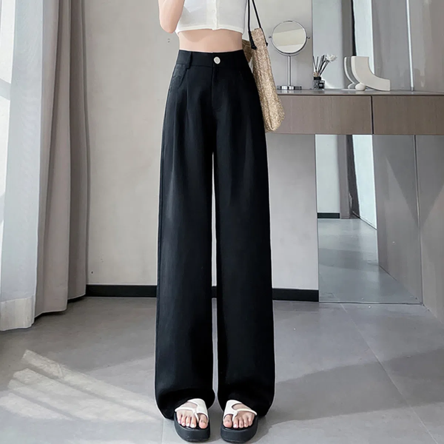 Летние широкие льняные брюки с регулировкой длины Sweet Linen 3-Length Wide Cool Pants