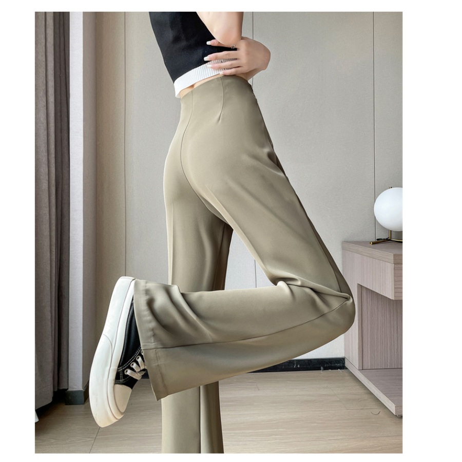 Высокие брюки с прямым кроем Lenny High Waist Pants