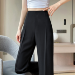 Высокие брюки с прямым кроем Lenny High Waist Pants