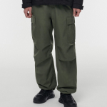 Cotton Parachute Cargo Pants [Khaki]