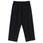 Wide One-Tuck Sweat Pants [Black]