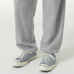 Cooltandard One-Tuck Wide Lounge Sweat Pants [Medium Grey]