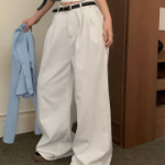 Хлопковые широкие джинсы Odd Daily Cotton Wide Long Denim Pants