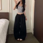 Хлопковые широкие джинсы Odd Daily Cotton Wide Long Denim Pants