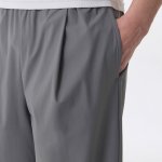 Cooltandard Cooling Loose Tapered Banding Pants [Medium Grey]