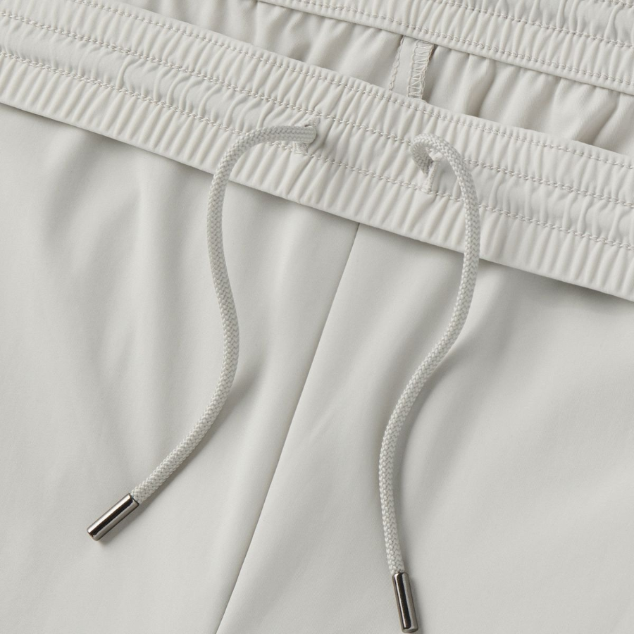 Cooltandard Cooling Loose Tapered Banding Pants [Dusty Cream]