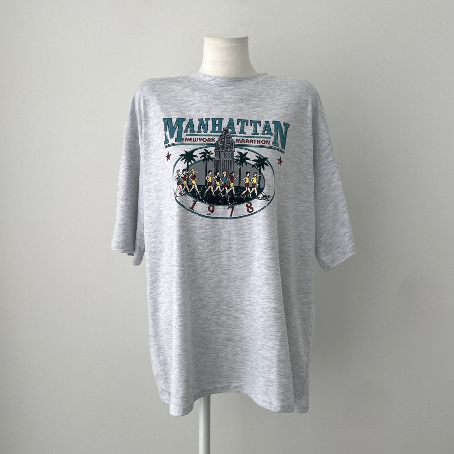 Manhattan Printed Oversized T-Shirt