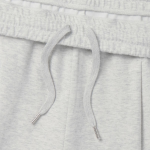 Cooltandard Two-Tuck Wide Lounge Sweat Pants [Melange Light Grey]
