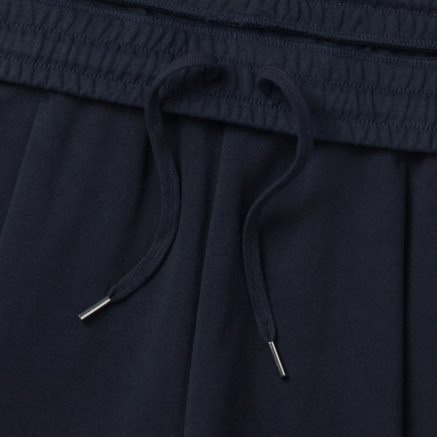 Cooltandard Two-Tuck Wide Lounge Sweat Pants [Navy]