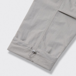 Nylon One-Tuck Parachute Cargo Pants [Light Grey]