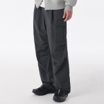 Nylon One-Tuck Parachute Cargo Pants [Dark Grey]