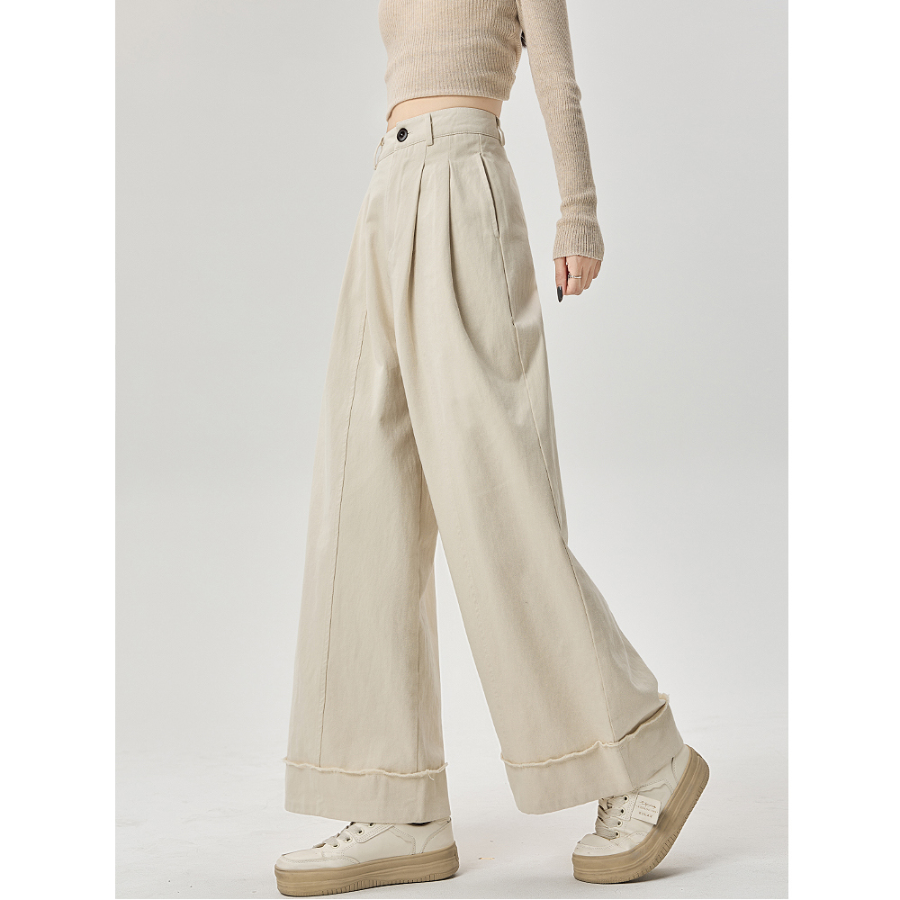 Базовые эластичные широкие брюки Basic Tension Wide Pants
