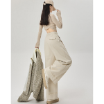 Базовые эластичные широкие брюки Basic Tension Wide Pants