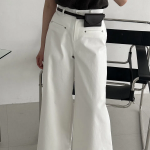 Хлопковые широкие брюки-клёш Volo Cotton Wide Bootcut Pants