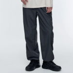 Nylon Wide String Pants [Gray]