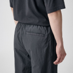 Nylon Wide String Pants [Gray]