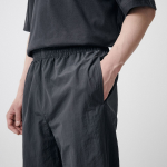 Nylon Wide String Pants [Gray]