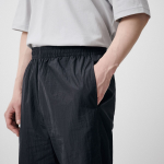 Nylon Wide String Pants [Dark Gray]