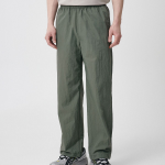 Nylon Wide String Pants [Light Khaki]